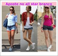 Resultado de imagem para LOOK COM tenis branco feminino