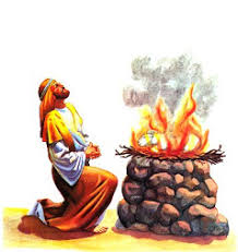 Resultado de imagem para Moisés e sacrifício