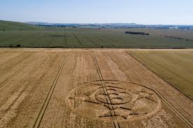 Pictures of crop circle tourism in England | National Geographic
