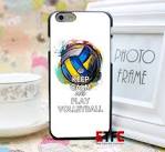 Keep calm and play volleyball phone cases