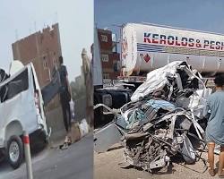 صورة حادث شاحنة الموت مصر