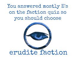 CONGRATULATIONS YOU&#39;RE ERUDITE - DIVERGENT Fansite via Relatably.com