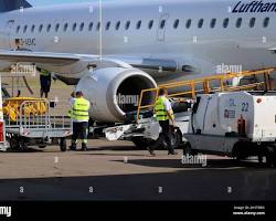 Image of package being loaded onto a plane