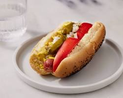 Image of Chicagostyle hot dogs