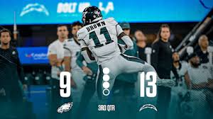 Eagles Edge Chargers in a Wild Turnover-Filled Monday Night Fight