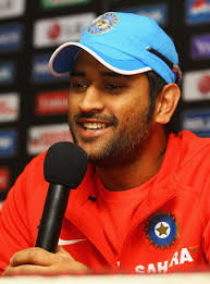 Mahendra Singh Dhoni, Captain of India pictured during a Press Conference ahead of the 2011 ICC World Cup at the ... - Mahendra%2BSingh%2BDhoni%2B2011%2BICC%2BWorld%2BCup%2BIndia%2B21CxNbg1sPkl