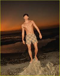 Tom Blyth & Simone Ashley Strip Down to Swimwear for Burberry's High Summer Campaign!