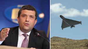 "Drona a venit de-a lungul braţului Chilia, a trecut în Moldova, a venit în România", spune Radu Miruță, ministrul Apărării