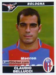 Claudio Bellucci (Bologna). Sticker 46. Panini Calciatori 2004-2005 - 46