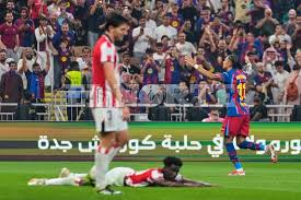 Aplasta Barcelona al Athletic y va por título de Supercopa