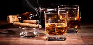 Image result for image of someone smoking,drinking alcohol