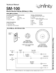 Infinity studio monitor 100