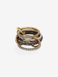 Spinelli Kilcollin Sterling Silver Leo Diamond Ring Spinelli Kilcollin