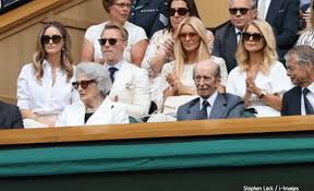 Duke of Kent and Lady Susan Hussey step out together at Wimbledon