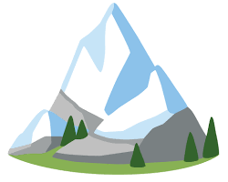 Immagine di Emoji Montagne innevate