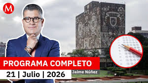 Noticiero completo de Jaime Núñez del 21 de julio de 2026