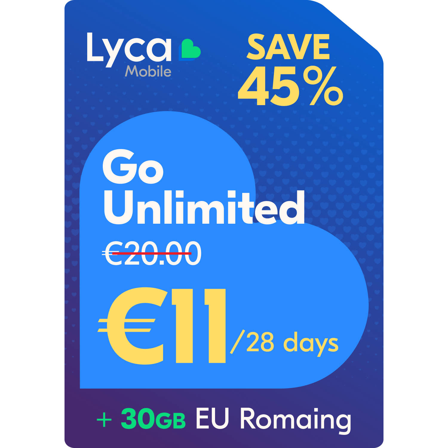 Lyca Mobile Ireland Go Unlimited
