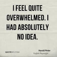 Harold Pinter Quotes | QuoteHD via Relatably.com