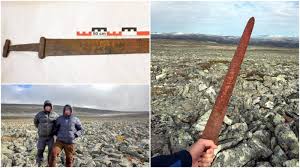 Hunters find Viking sword in Norwegian mountains but no ...