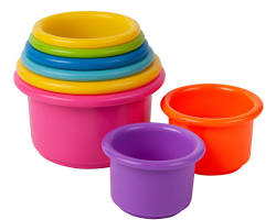 Image of Stacking cups baby toy