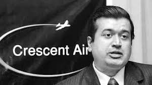 Deepak Parasuraman, Managing Director, Crescent Air Cargo Services, at a press conference in Chennai on ... - 2005032301170701