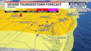 WEATHER ALERT | Severe thunderstorm watch issue until 9 p.m. for parts of Maryland
