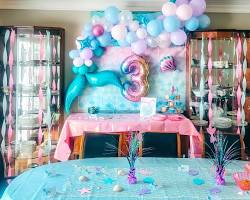 mermaidthemed birthday party