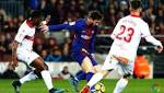 شاهد.. برشلونة يتأخر أمام ألافيس