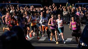 Sifan Hassan and Abdi Nageeye at the New York Marathon
