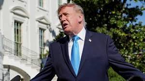 Trump says 'threat' led US to pull bombers from RAF Fairford - BBC