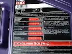 M: Liqui Moly 5W-40 Synthoil High Tech, Case of 4