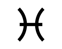 Imagen de Pisces astrological symbol