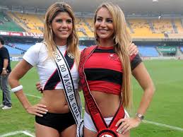 Resultado de imagem para gatas flamengo x vasco