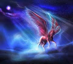 Image result for chevaux magnifique et la lune