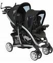 Graco, Passeggino gemellare, incl. 2 copertine copri-gambe, Beige