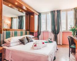 Raeli Hotel Siracusa Rome room interior (由 AI 生成)