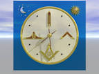 Resultado de imagen para freemason clock