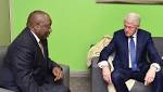 Clinton warns Ramaphosa handling land
