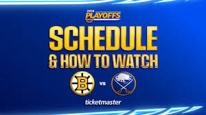 Bruins vs. Sabres: 2026 Playoff Schedule, Dates, Channels, and Streaming