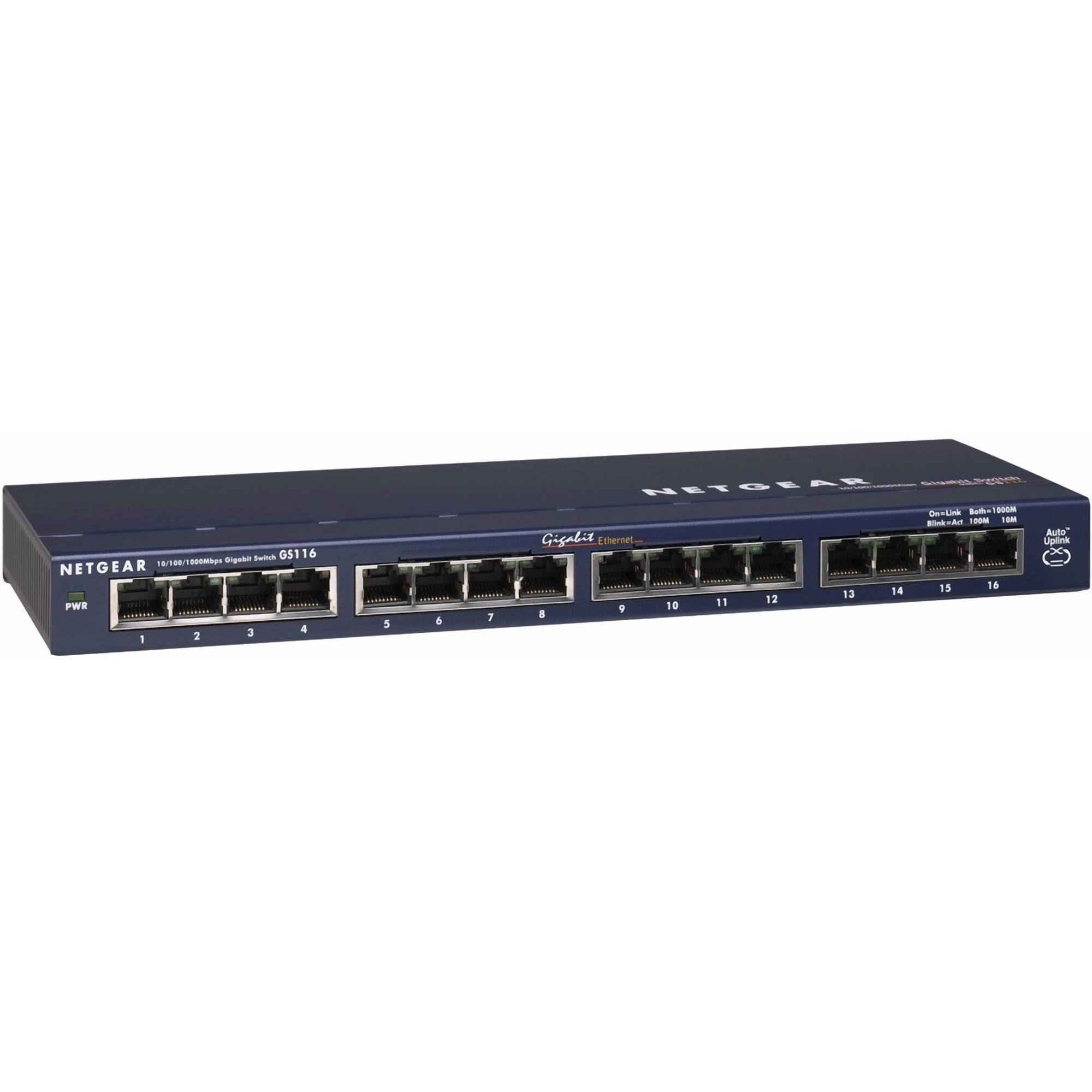 Netgear 16-Port Gigabit Ethernet Unmanaged Switch
