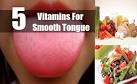 Cracked tongue vitamin deficiency