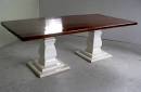 Dining table pedestal base