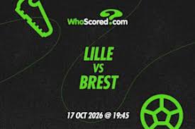 Lille vs Brest: Lineups, Prediction, Odds & Bet Builder Tip