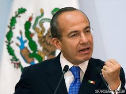 Mexican President Felipe Calderon wasn&#39;t on Sunday&#39;s ballot and has three years left in his six-year term. With more than 99 percent of the votes counted, ... - art.felipe.calderon.afp.gi