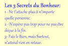 Leurs secrets du bonheur pdia