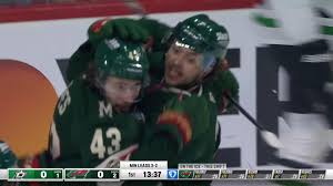 DAL@MIN: Hughes scores goal against Jake Oettinger