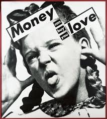 Art by Barbara Kruger - BarbaraKruger-Untitled-Money-Can-Buy-You-Love-1985