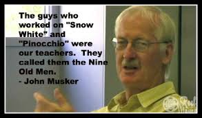 John Musker The same artists who created Pinocchio, Lady and the Tramp, and many other classics, famously known ... - John-Musker-Quote-500x293