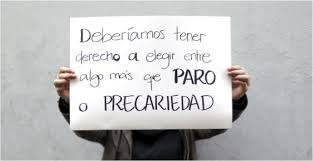 Resultado de imagen de generacion precariedad laboral