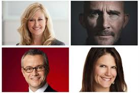 Clockwise from top left: Blair Christie, James Sommerville, Jeff Jones and Diane Pelkey are among the speakers at the Ad Age CMO Strategy Summit. - CMO_Summary_3x2_final